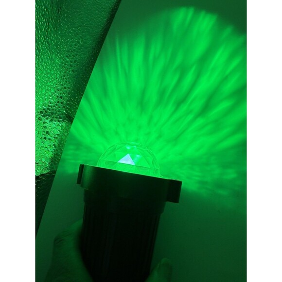 Christmas Outdoor Spot Lights Black Light Projector 16 Col IP65 2 Pack All Metal - Picture 11 of 16